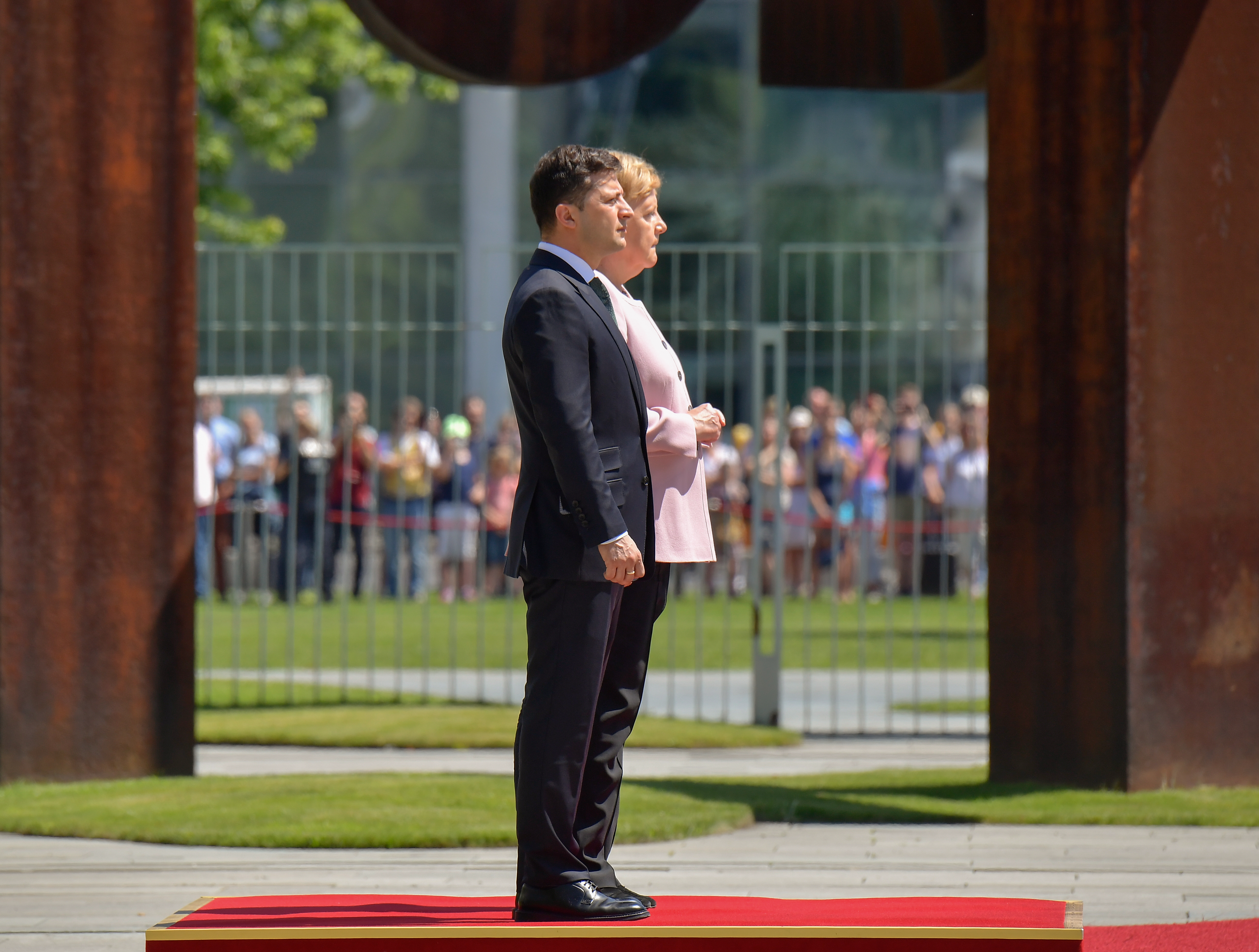 Angela Merkel victime de tremblements